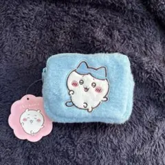 ちいかわ ハチワレ ふわふわミニポーチ