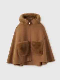 eimy istoire ファーポケットマントコート