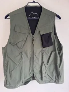 niko and... フィッシングベスト　カーキー