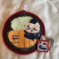 松屋×ちいかわ オリジナルハンドタオル オリジナルスライドパズル ラッコ