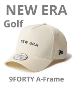 NEW ERA ニューエラ ゴルフキャップ 9FORTY golf クローム　白のサムネイル