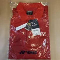 YONEX バドミントンウェア ポロシャツ サンセットレッド Sサイズのサムネイル