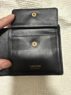 TOM FORD 二つ折り財布 ブラックのサムネイル