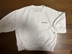 COLZA ホワイト スウェット トレーナー