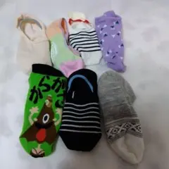 【最終値下げ】くるぶし丈ソックス　アンクルカバー　７足セット売り