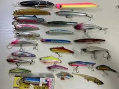 シーバスルアーまとめ売り！20本セット！中古 - メルカリ