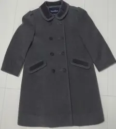 ファミリア　ウールコート　130 ファミリア familiar ブローチ付き ウールコート 130 ファミリア