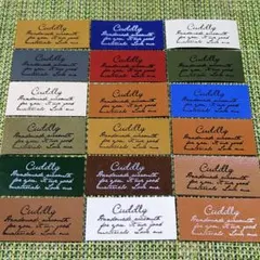 953✰︎人気のcuddly 本革タグ❁ミシン用