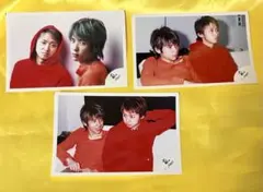 嵐 公式ブロマイド 旧ロゴ　3枚セット　大野智・二宮和也
