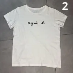 アニエスベー ロゴTシャツ ホワイト サイズ2のサムネイル