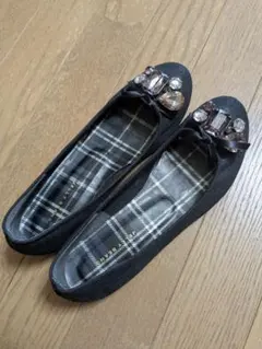 JELLY BEANS ジェリービーンズ バレエシューズ ブラック 23.5cm