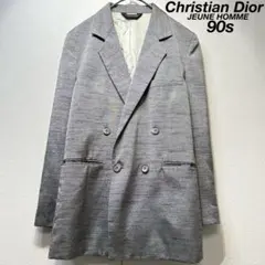希少 Christian Dior 上質 ダブルブレスト テーラードジャケット