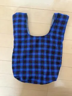 BEAMS リバーシブル トートバッグ チェック柄のサムネイル