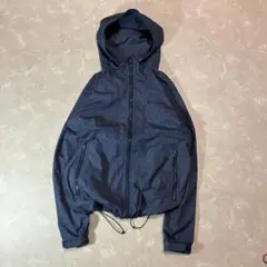 columbia nylon shell jacket 短丈 ドローコード