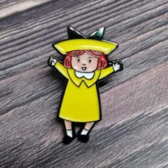 マドレーヌちゃん ピンバッジ ブローチ 絵本 レトロ