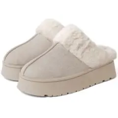 GRL✩厚底ムートンスリッポン[zr1089]✩23cm✩アイボリー