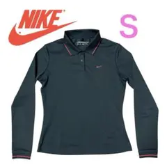 【美品】NIKE GOLF 長袖ポロシャツ レディース サイズSのサムネイル