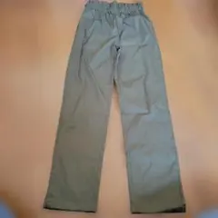 SHEIN　カーキ色ロングパンツ
