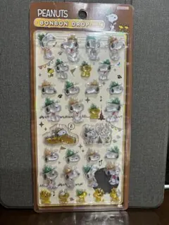 正規品　スヌーピー ボンボンドロップシール　ビーグル・スカウト