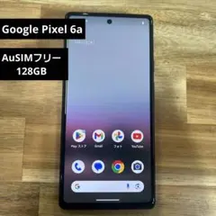 K275AU SIMフリー　美品Google Pixel 6a 128GB ムスビー｜【美品】 SIMフリー Google Pixel6a 128GB チャコール