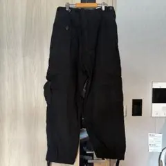yohji Yamamoto 08ss カーゴパンツ　ブラック　イギリス軍のサムネイル