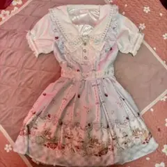 LIZLISA SugaryTreatsPicnic柄ワンピース ピンク 2025年最新】sugary treats picnic柄ワンピースの人気アイテム