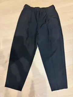 【GU】ブラック ワイドパンツ