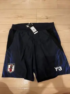 Y-3】サッカー日本代表ユニフォーム ハーフパンツ 山本耀司 XL - メルカリ