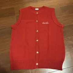 Arnold Palmer ニットベスト 150cm レッド【即購入OK】