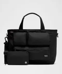 ルルレモン　ボストンバッグ　ブラック ブラック（黒）系 lululemon(ルルレモン) ボストンバッグ