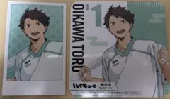ハイキュー 極楽湯 第2弾 ポラショットコレクション コースター 及川徹 及川