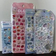 ボンボンドロップ　シャーベット　海の生き物　青色ドロップ　アクアリウム　eセット