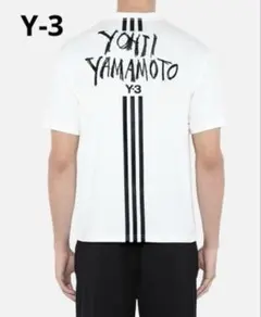 【値下げ】Y-3 Tシャツ Signature Graphic Tee メンズS