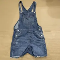 GAP デニムショートオーバーオール XL 150