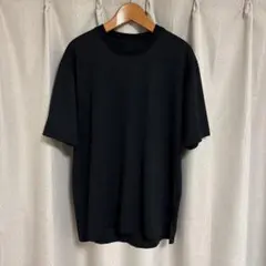 CURLY&Co. ウール クルーネック Tシャツ ブラックのサムネイル