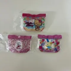 サンリオキャラクターズ プールバッグ風ミニポーチ2 3種セット