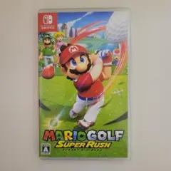 【美品】Nintendo Switch マリオゴルフ スーパーラッシュ GOLF