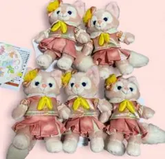 東京ディズニーシー リーナベル ぬいぐるみバッジ 5点セット - メルカリ