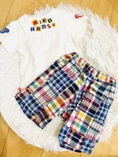 ミキハウス　セーラーカラー　セット　幼稚園　保育園　子供服　ベビー服　入園準備