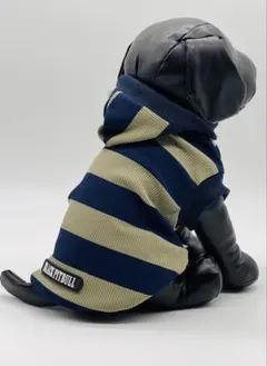 新品未使用大型犬服【BLACK PITBULL】ボーダー28 ブラックピットブル