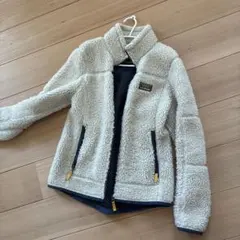 L.L.Bean フリースジャケット XS-REG アイボリー