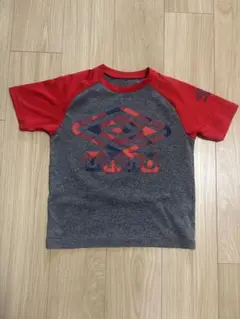 umbro グレー/レッド Tシャツ