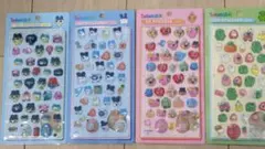 たまごっちボンボンドロップシール 3Dステッカー 4パック