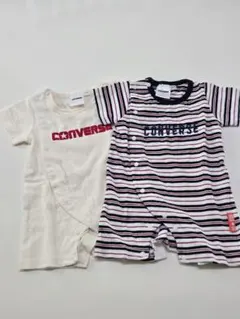 CONVERSE ベビー ロンパース 2枚セット 50-60のサムネイル