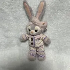ダッフィー＆フレンズ オータムスリープオーバー ステラルー ぬいぐるみバッジ