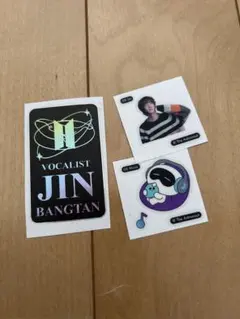 BTS JIN ジン キャラクターステッカー 防水 韓国製 新品未使用 - メルカリ