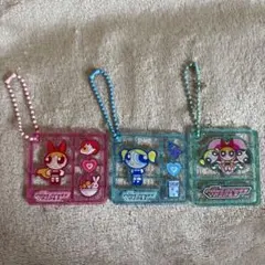 パワーパフガールズ　プラスチックモデルキーホルダー