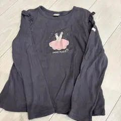 petit main バレリーナ長袖カットソー 130