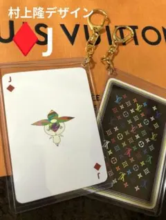 ♣️Aチャーム付LOUIS VUITTON 村上隆コラボ マルチカラー トランプ