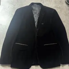 ベロア テーラードジャケット